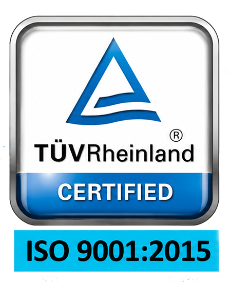 TUV Rheinland Certified